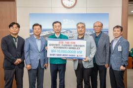 2025년 가뭄대응 생수 기탁(삼성산업(주), 기성환경(주), 강릉산업(주), 우리이앤티(주)) 이미지