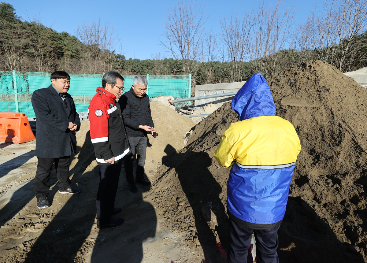 제설준비 현장점검 이미지