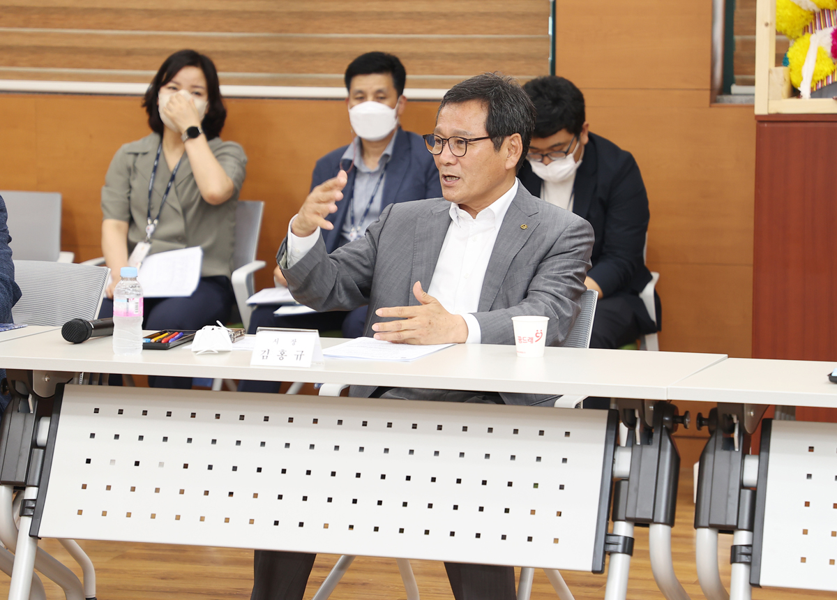 민선8기 시민과의 대화 성산면 순방 이미지