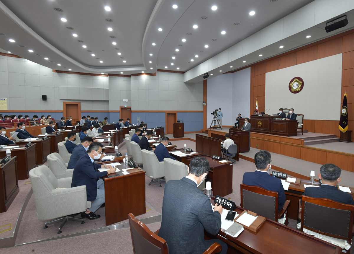 제302회 강릉시의회 임시회 제1차 본회의 이미지