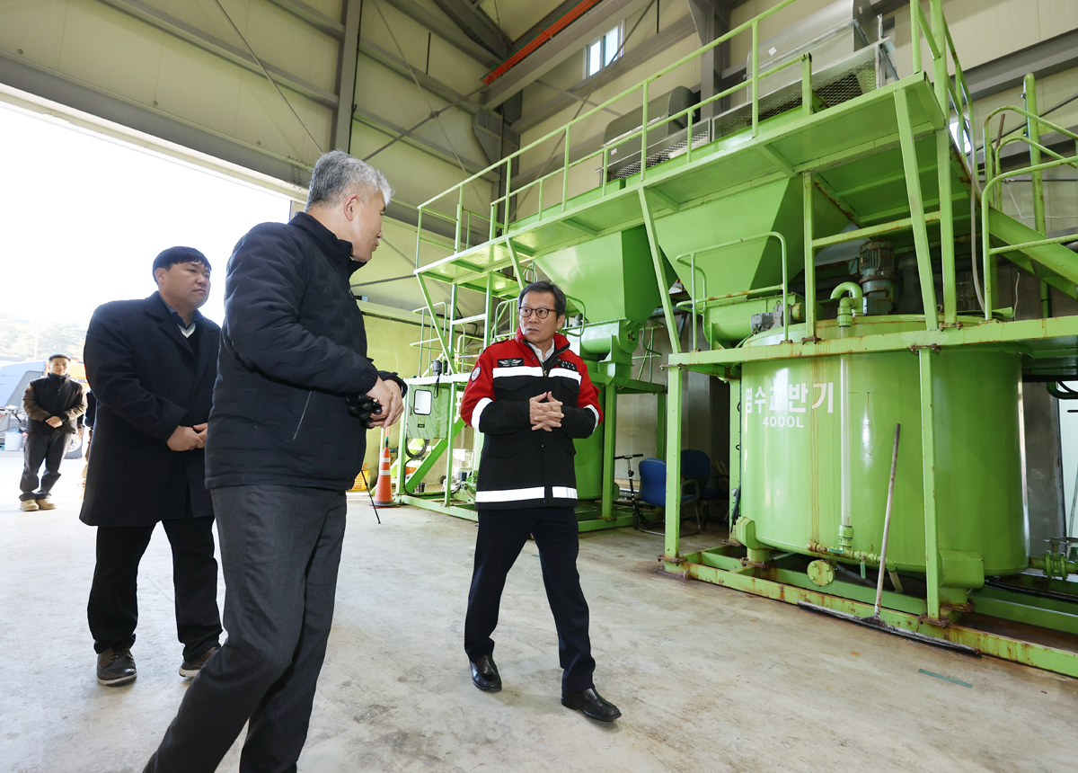 제설준비 현장점검 이미지