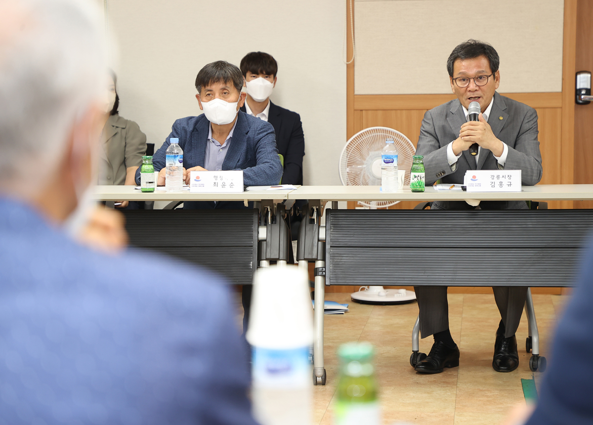 민선8기 시민과의 대화 왕산면 순방 이미지