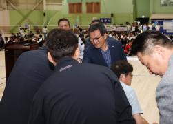 제18회 강릉경포배 오픈배드민턴대회 개회식 썸네일 3