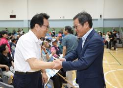 2025년 제13회 강릉시노인회장기 한궁대회 개회식 썸네일 2