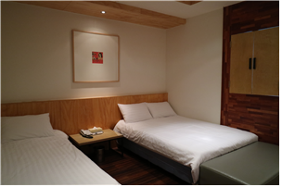 HONG-C 호텔 침실